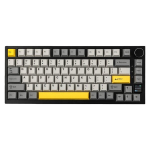 Ajazz AK820 Pro 75% juhtmeta mehaaniline klaviatuur TFT nutikraani ja nupuga, m&auml;nguklaviatuur, hall