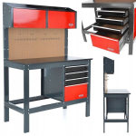 T&ouml;&ouml;laud Hecht 2091 Holder, raskeks t&ouml;&ouml;ks, 450 kg kandev&otilde;ime, MDF pealispind
