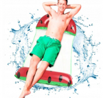 T&auml;ispuhutav veev&otilde;rkkiik Watermelon, 63x125 cm