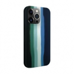 Evelatus silikoonist &uuml;mbris iPhone 15 Pro Max Mitmev&auml;rviline Roheline