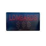 LED reklaamkuvar - m&auml;rk LOMBARDS
