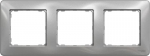 Schneider Electric Sedna Design 3-kohaline alumiiniumraam