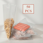 Toidu vaakumpakenduskotid, l&auml;bipaistvad, 170 &times; 250 mm, 50 tk