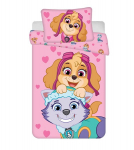 Jerry Fabrics PAW Patrol beebide voodipesukomplekt 100x135 + 40x60, puuvill