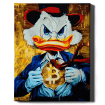 Numbritega maalimise komplekt 45x50 cm, Bitcoini Part, Oh-art, ANG370