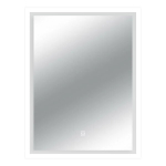 Valgustusega peegel Balneo Cosmo, uduvastase funktsiooniga (antipara), muudetava LED-valgustuse v&auml;rviga, dimmerdatav, 60x80 cm