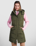 Naiste soojustatud vest REINE, armee roheline