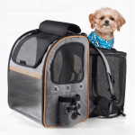 Koerte seljakott, kasside seljakott, lemmikloomade seljakott akna ja sisemise turvarihmaga, seljakott v&auml;ikestele koertele, kassidele, kutsikatele, kokkupandav lemmiklooma &otilde;lakott matkamiseks, reisimiseks, telkimiseks, &otilde;ues