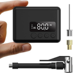 Mini elektriline jalgrattapump manomeetriga, 130 PSI
