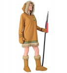 "ESKIMO" (kapuutsiga kleit, kindad, kingakatted)