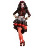 "DIA DE LOS MUERTOS BRIDE" (kleit, lilleline loor)