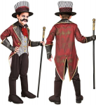 "SINISTER RINGMASTER" (vestiga jakk, pealuum&uuml;ts, kindad, m&uuml;ts)