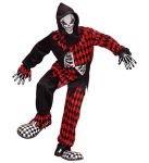 "Kuri Joker" (mantel, p&uuml;ksid, mask kapuutsiga)
