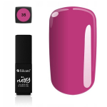 H&uuml;briidne k&uuml;&uuml;nelakk Silcare Flexy 35 Raspberry Velvet kauakestev v&auml;rv k&otilde;rgl&auml;ikega viimistlus naiselik toon