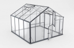 Kasvuhoone Gampre Sanus Glass XL-9 Karastatud klaas 2,9 x 2,9 m