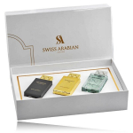 Parf&uuml;&uuml;mikomplekt Swiss Arabian Shaghaf Collection 3 x 75 ml kauakestev idamaine unisex l&otilde;hn