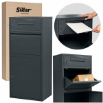 Sillar kuller postkast 112x49x36 terasest kodukastile