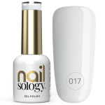 H&uuml;briidk&uuml;&uuml;nelakk Clavier Nailsology 017 Snowy Sky valge 8 ml