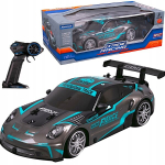 Suur puldiga juhitav auto Porsche Racing Drift LED-valgustusega, Didelis nuotoliniu būdu valdomas automobilis Porsche Racing Drift su LED
