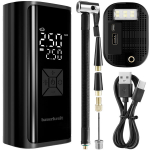 Elektriline rehvipump, kompressor, 6000 mAh, LED taskulamp