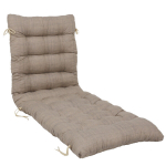 Lamamistooli padi PATIO Milos Relax 160x52 cm liivakarva pol&uuml;ester