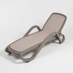 Lamamistool Nardi Alfa Tortora, reguleeritav terasraam, pruun