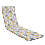 Lamamistooli padi PATIO Kolorado 2-&uuml;hes, reguleeritava pikkusega, integreeritud peatoega, praktilise stiiliga