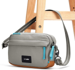 Pacsafe Go v&auml;ike vargusvastane linnakott (crossbody), hall