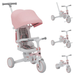 Tulano Noah 35 pink laste kolmerattaline ratas 4-&uuml;hes, varikatus ja l&uuml;kkesang, alates 12 kuust