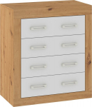 Kummut Meblocross Verin VRN-11 4 sahtliga Artisan tamm/valge