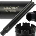 Teemants&uuml;damikuga puur 63x450 mm, 1,1/4 Unc, betooni jaoks