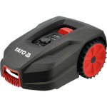 Robotmuruniiduk piirtraadiga aeda kuni 1000 m&sup2; Wi-Fi ja laadimisjaamaga niidulaius 18cm / niiduk&otilde;rgus 2&ndash;6cm Li-Ion 20 V 5 Ah YT-852093 YATO