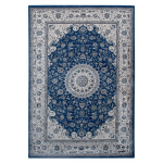 Seta Hali Venezia Ornament klassikaline vaip sinine ja kreemjas 250x350 cm