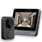 Juhtmevaba uksekell kaameraga, videointercom kahetasandilise suhtlusega