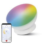 Tark LED-laualamp GoSmart RGB WW/CW valge