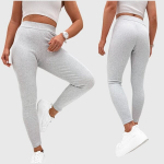 Naiste puuvillased retuusid Spring, hallid