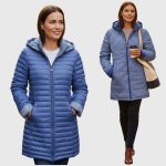 Kahepoolne naiste jope Fashion, sinine, M