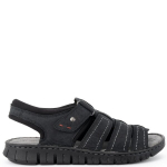 GRUNER SCHUHE Meeste sussid, mustad, sandaalid