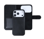 Rixus Duo Magnetic Detachable Wallet Telefoni&uuml;mbris iPhone 17 Pro Black