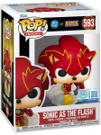 Kuju Funko Pop! Sonic the Hedgehog kui The Flash eksklusiivne vin&uuml;&uuml;lsangarlane