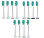 Elektrilise hambaharja otsik Spsh Elektrilise hambaharja otsikud, &uuml;hilduvad Philips Sonicare'iga, 12 tk
