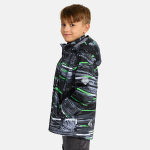 Huppa Poiste kevad-s&uuml;gis jope JODY, black pattern, 116