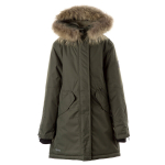 Huppa T&uuml;drukute talveparka VIVIAN 1, dark green