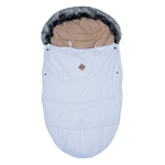 Huppa Beebide magamiskott BAGGY, White, 000