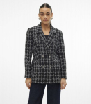 Vero Moda naiste pintsak 10320984*01, must/valge 5715614629183