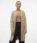 Vero Moda naiste kardigan 10309316*01, beež/silver 5715605132920