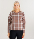 Zabaione naiste pullover SO44NI DZ*01, beež/valge 4067218502203