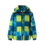 Huppa Poiste jope JODY, lime pattern, 80