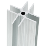 Adam Hall 6207 Alumiiniumprofiil X-t&uuml;&uuml;pi, 40x15x7mm