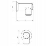 Andex Classic magnetseebialus, kroom 032cc